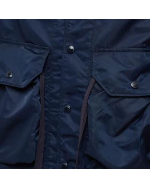Engineered Garments Blue Field Vest Navy S for men