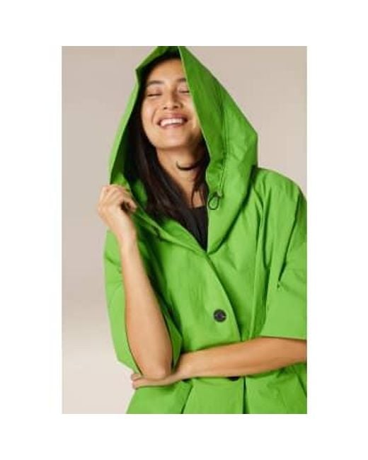 New Arrivals Green Bize Jacket With Hood