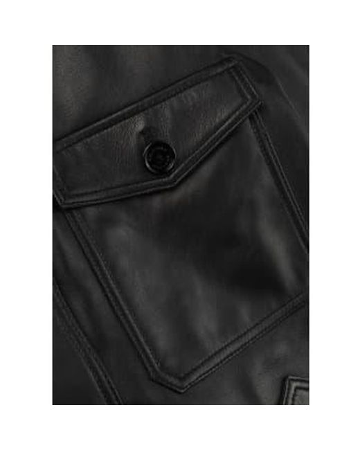 Belstaff Black S Rowan Leather Jacket