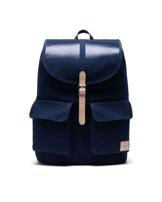 Herschel Supply Co. Blue Dawson Backpack Large Premium Cotton Navy for men