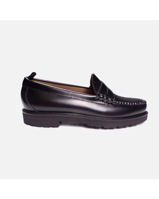 G.H.BASS Blue X Fred Perry Penny Loafer