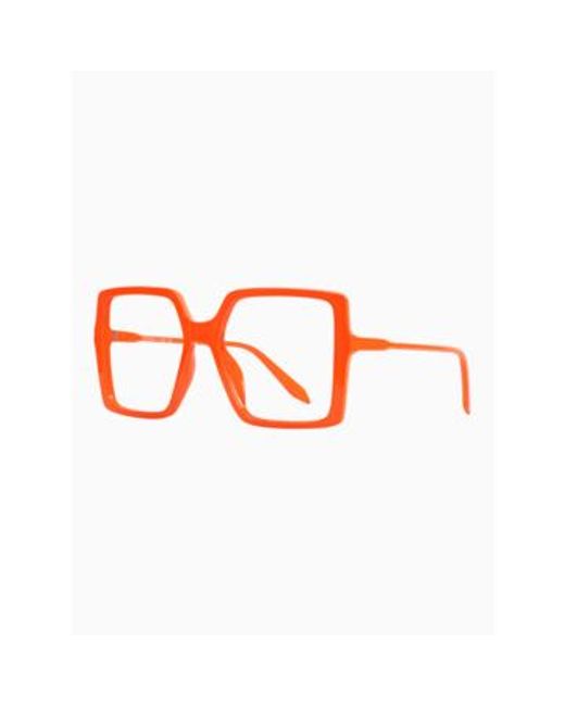Thorberg Orange Emina Reading Glasses 1
