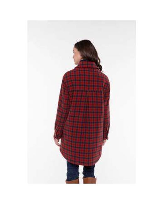 Trench & Coat Red Whiskey Champier Coat 36 /