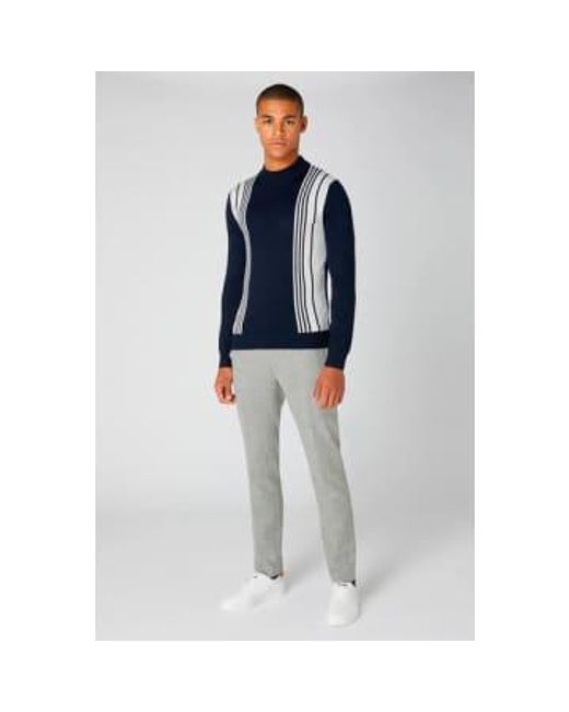 Remus Uomo Blue And Grey 58653 Knitwear for men