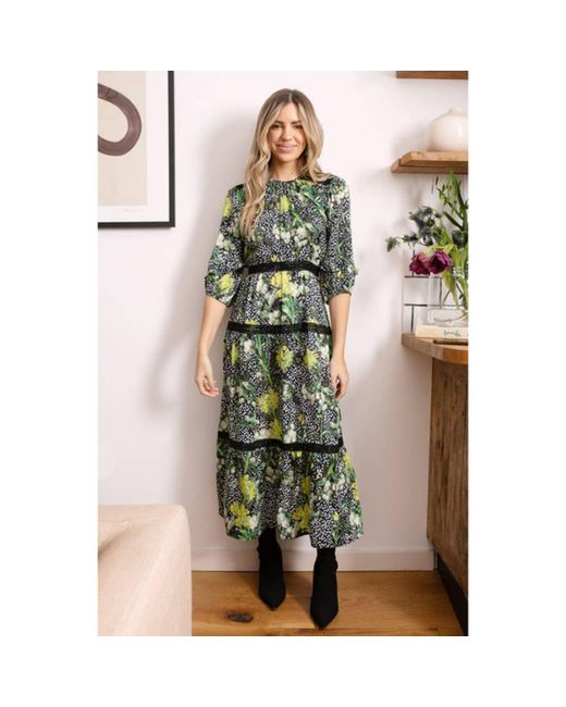 Hope & Ivy The Dora Dress in Green Lyst