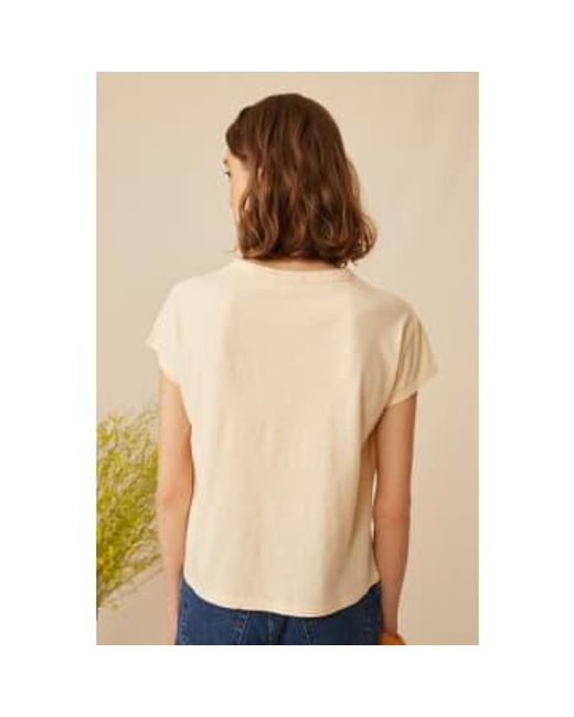 Harris Wilson Natural Ianaelle Shell T Shirt