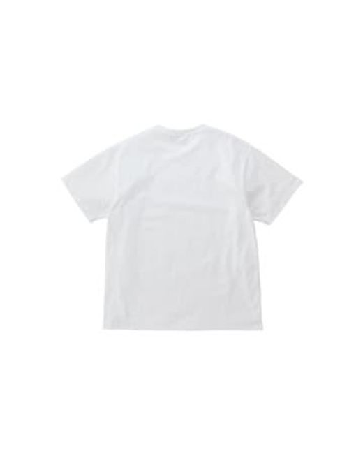 Gramicci White T-shirt One Point Xs for men