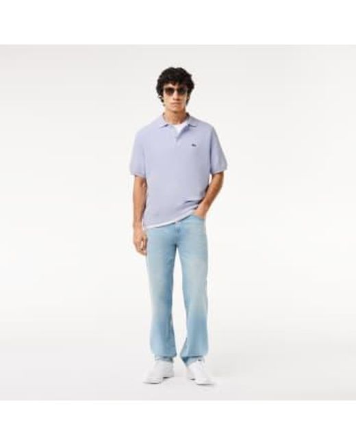 Lacoste Blue Light Man Of In Ecological Striped Cotton M for men