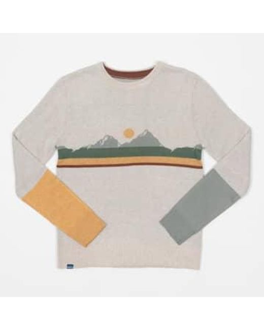 Hilrose tricot skit sweat-shirt en crème et multiples Kavu en coloris Gray