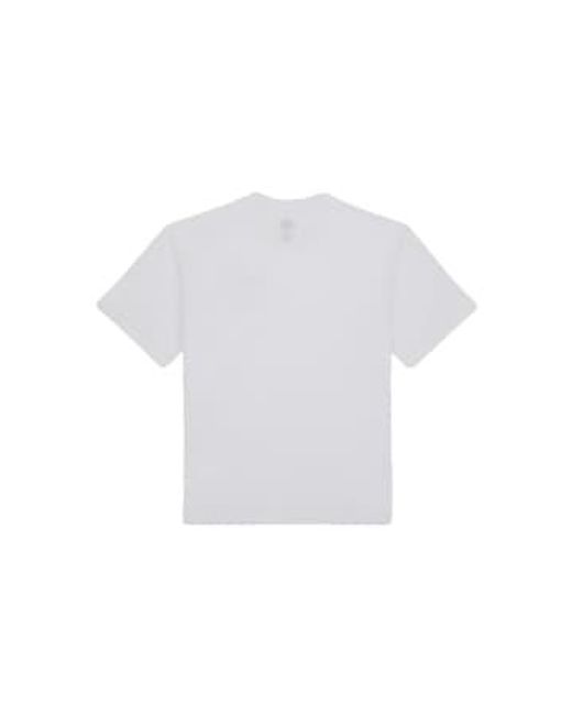 Camiseta saltville uomo Dickies de hombre de color White