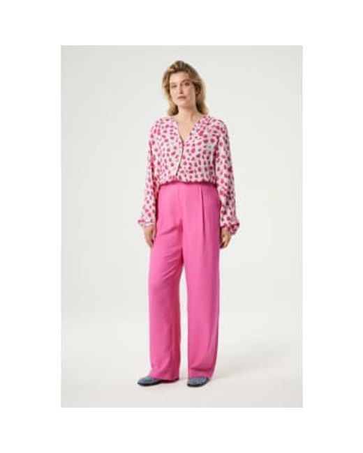 Neale Trousers Candy di FABIENNE CHAPOT in Pink