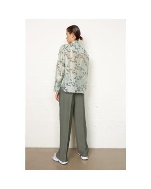 Second Female Green Jasione Classic Trousers Xsmall