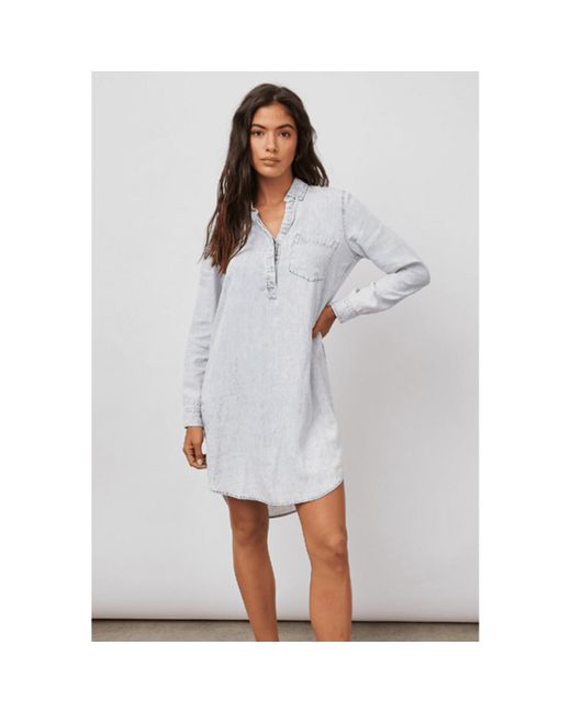 Rails Denim Dress Elva Denim | Lyst