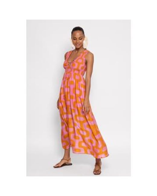 Sundress Orange Laure Dress / Xs/s