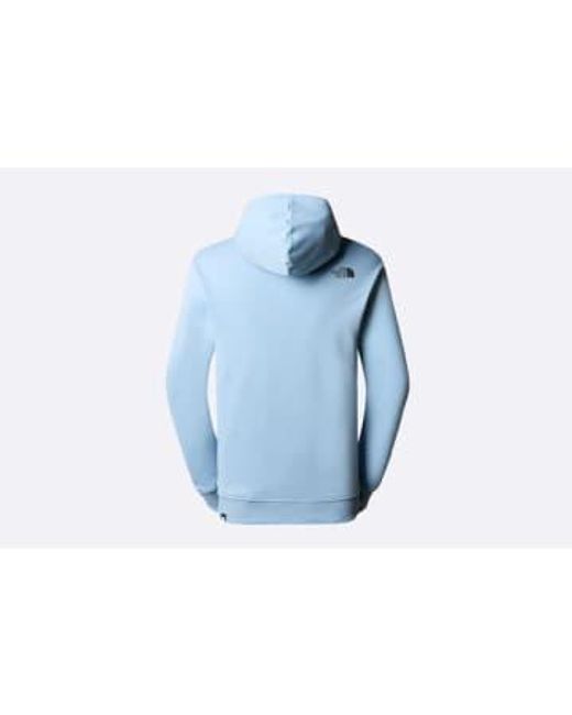 The North Face Blue Fine Hoodie Steel M / for men