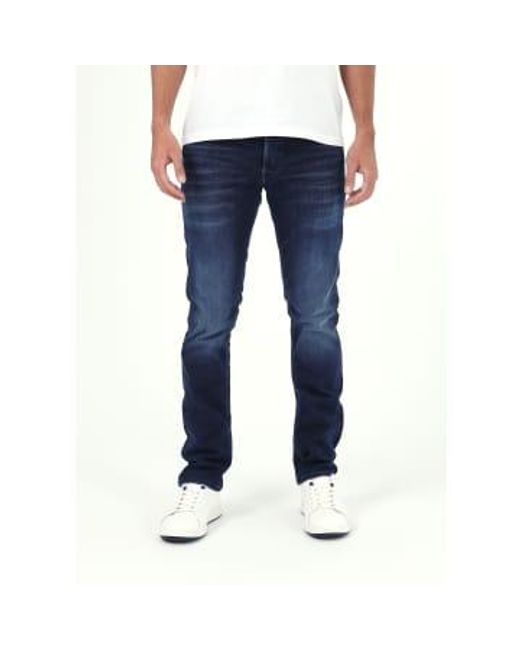 Replay Blue S Grover 573 Bio Straight Jeans for men