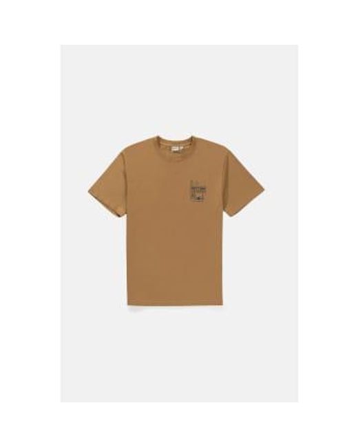 T-shirt chameaux. Rhythm pour homme en coloris Brown