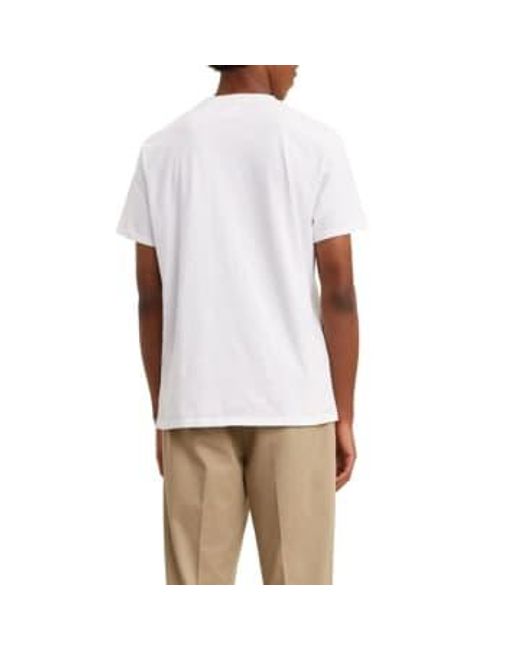 Levi's T-shirt mann 56605 0000 weiß in White für Herren