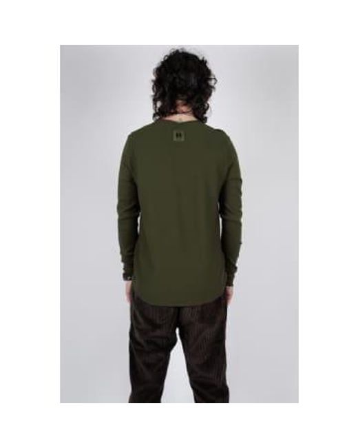 T-shirt coton cru Hannes Roether pour homme en coloris Green