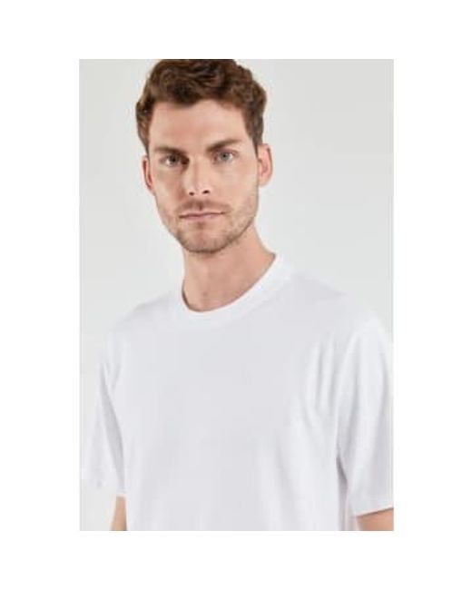 72000 Heritage T Shirt In di Armor Lux in White da Uomo