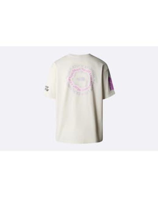 The North Face White Nse Graphic Tee Dune for men