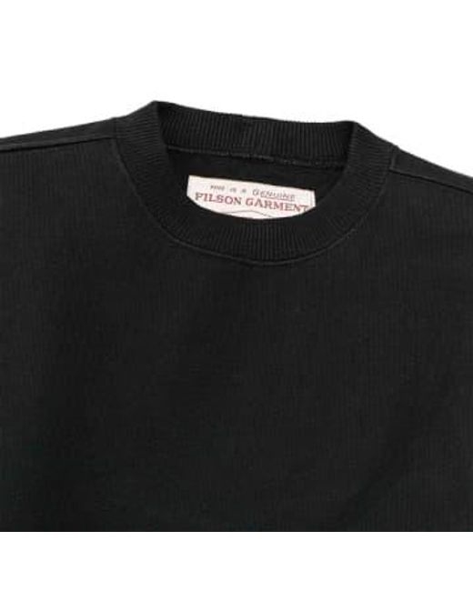 Sweat-shirt à cou couche à l'équipe prospecteur Filson pour homme en coloris Black
