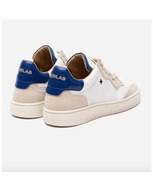 Newlab White Sneakers Nl11 /blue 2 36