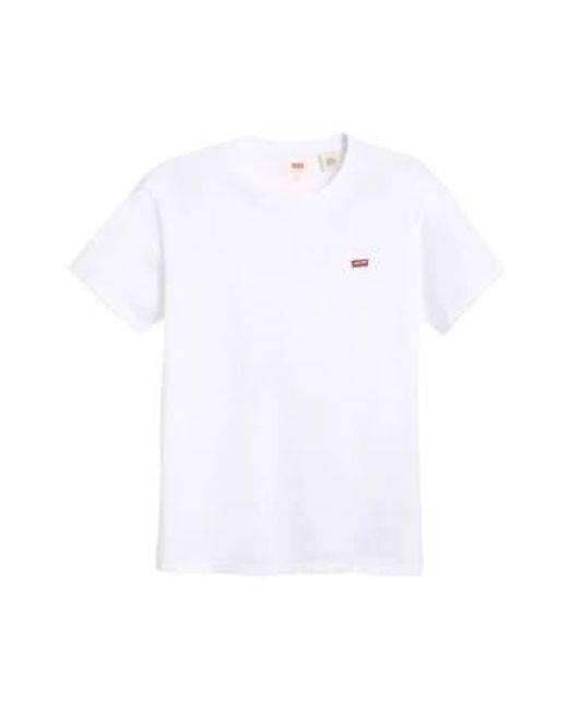 Levi's White T-shirt 56605 0000 M / Bianco for men