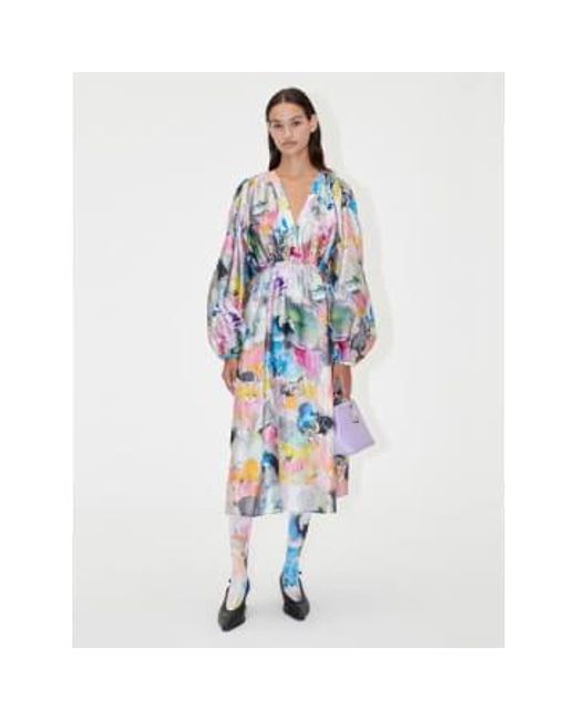 Stine Goya Blue Sgveroma Dress Liquified Orchid M