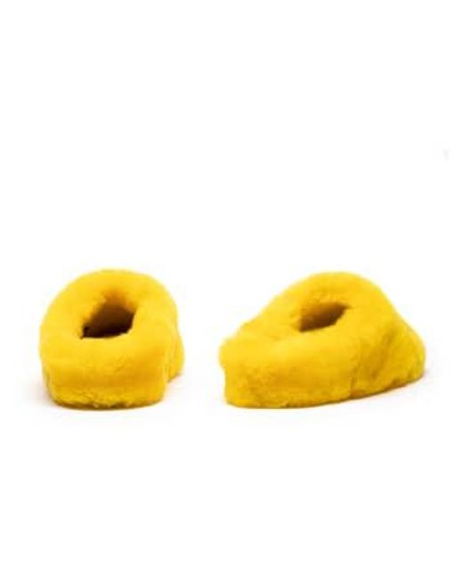 Slippers limoncello Tracey Neuls en coloris Yellow