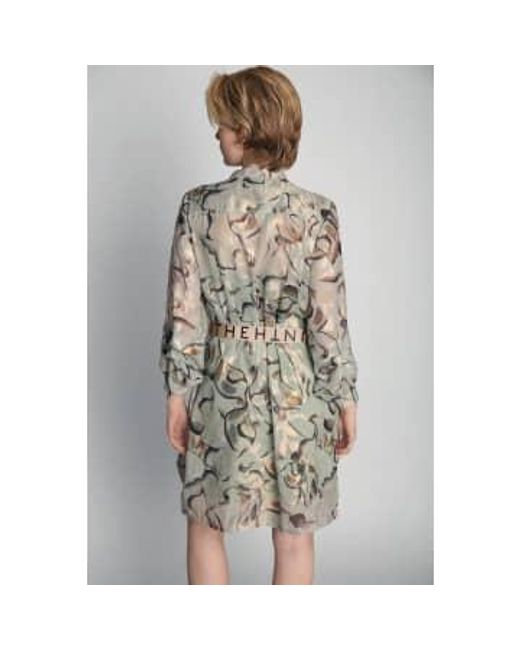 Munthe Green Everest Sparkle Pattern Dress Size: 14, Col:
