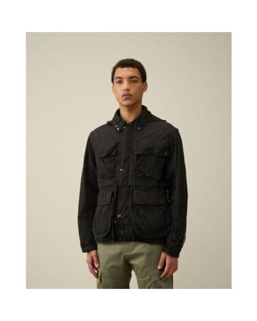 C.p. entreprise -r goggle utility veste veste noire C P Company pour homme en coloris Black