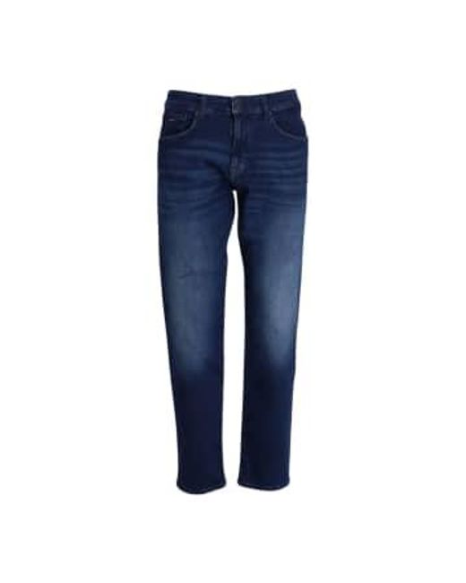 Boss Blue Regular Fit Re.maine Bc-p Jeans 30x32 Dark for men