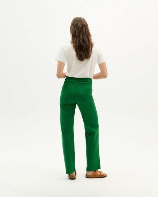 Thinking Mu Green Pantalon Theresa Vert