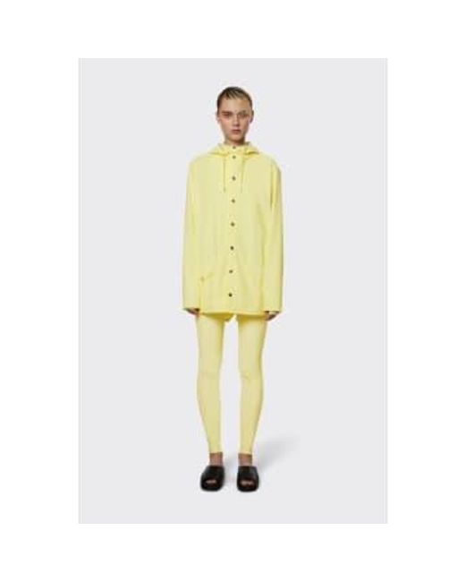 West jacket 12010 paja Rains de color Yellow