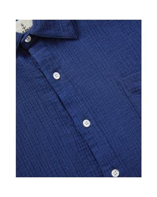 La Paz Blue Roque Shirt S for men