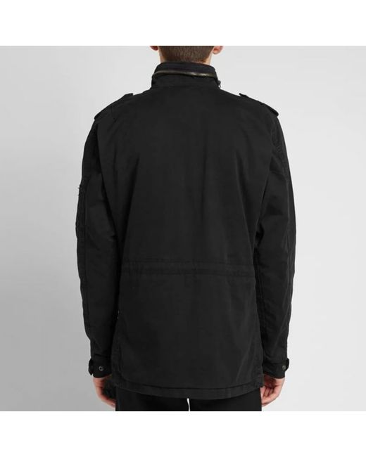 Alpha Industries Huntington M-65 Jacket Black for Men | Lyst