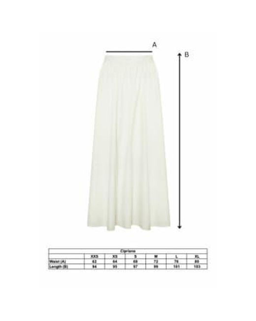 Jovonna London White Cipriana Skirt