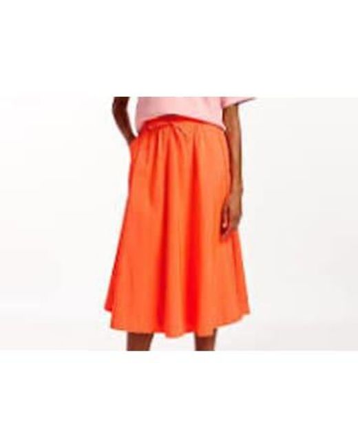 Essentiel Antwerp Orange Fuchsia Mid-length Skirt 34 /