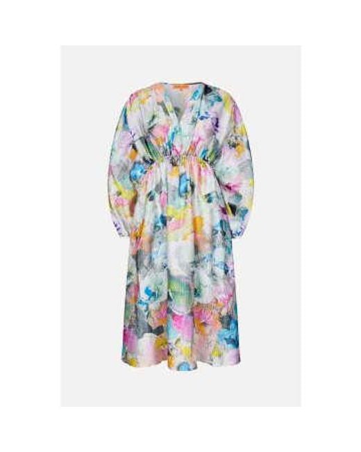 Liquified Orchid Veroma Womens Dress di Stine Goya in Blue