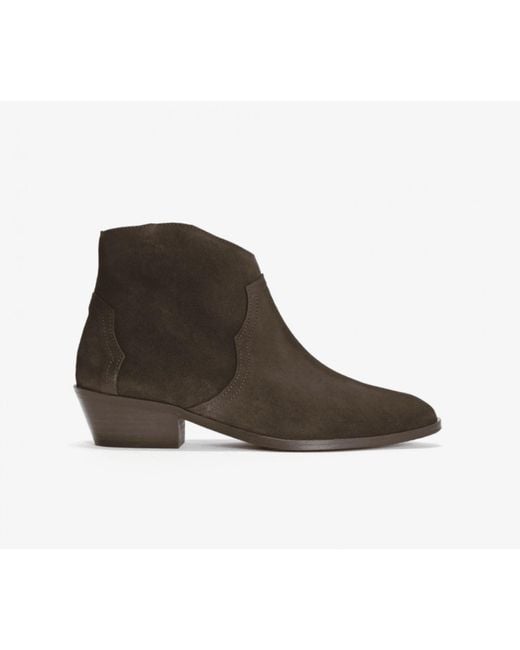 Khaki green ankle boots hotsell