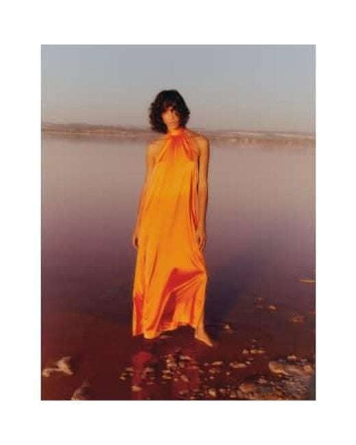 Dea Kudibal Orange Ninkadea Dress Darin Xs