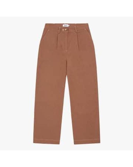Diarte Brown Cocosolo Trousers In Caramel