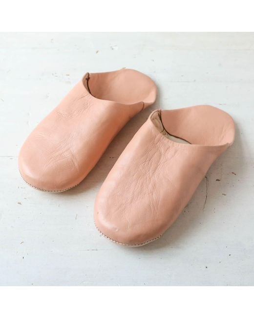 Bohemia leather slippers sale