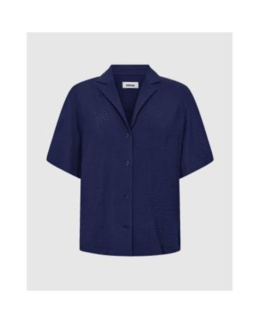Minimum Blue Karenlouise 3077 Shirt Medieval 34 for men
