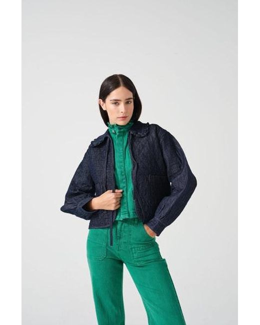 seventy + mochi Blue Heidi Jacket