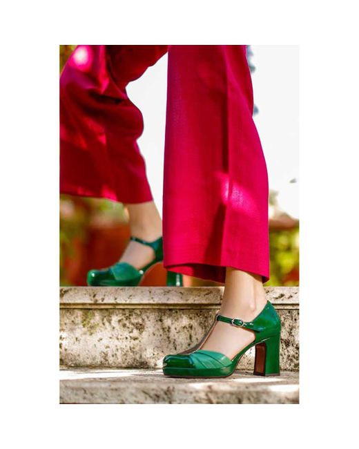 Dajud Shoes Green di Chie Mihara | Lyst
