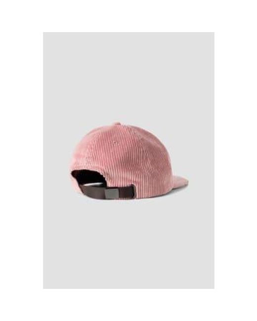 Stan Ray Pink Ray-bow Cord Cap One Size for men
