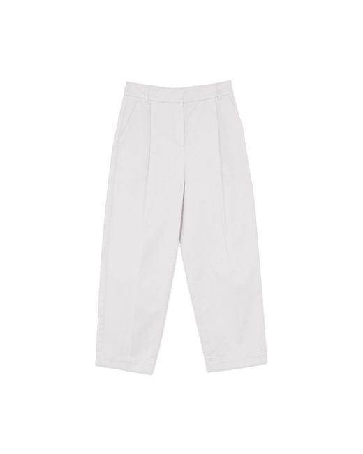 YMC White Lilac Market Trousers