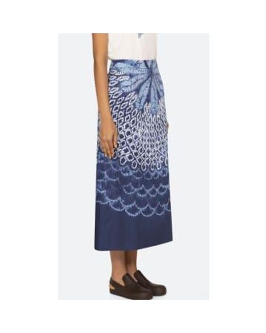 Sea Blue Blythe Skirt